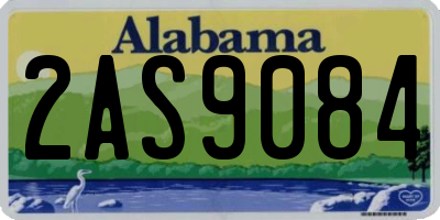 AL license plate 2AS9084