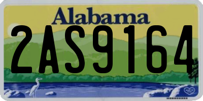 AL license plate 2AS9164