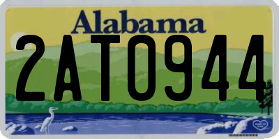 AL license plate 2AT0944