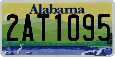 AL license plate 2AT1095