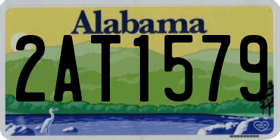AL license plate 2AT1579