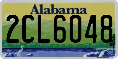 AL license plate 2CL6048