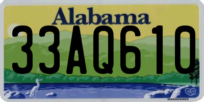 AL license plate 33AQ610