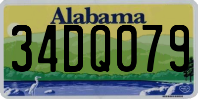 AL license plate 34DQ079