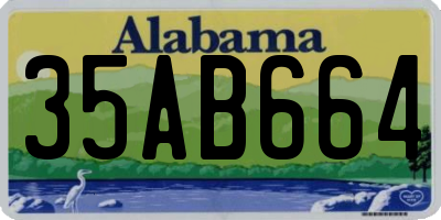 AL license plate 35AB664