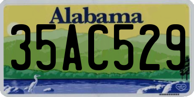 AL license plate 35AC529