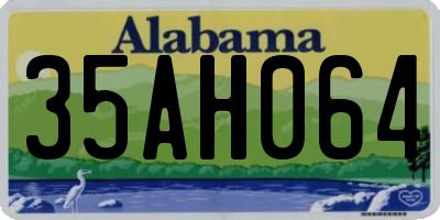 AL license plate 35AH064