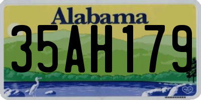 AL license plate 35AH179