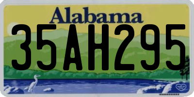 AL license plate 35AH295