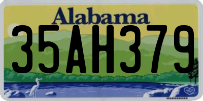 AL license plate 35AH379