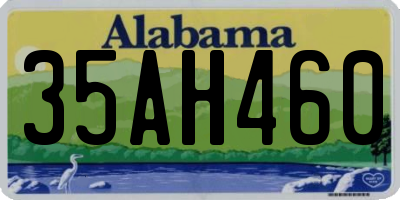 AL license plate 35AH460