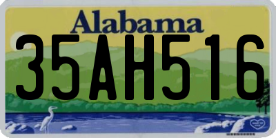 AL license plate 35AH516