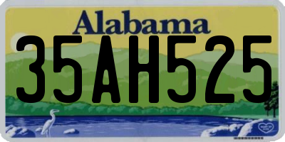 AL license plate 35AH525