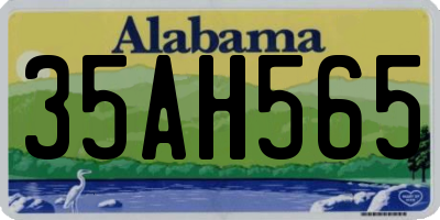 AL license plate 35AH565