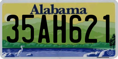 AL license plate 35AH621