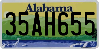 AL license plate 35AH655