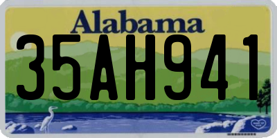 AL license plate 35AH941