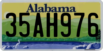 AL license plate 35AH976