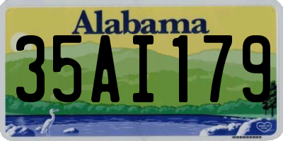 AL license plate 35AI179