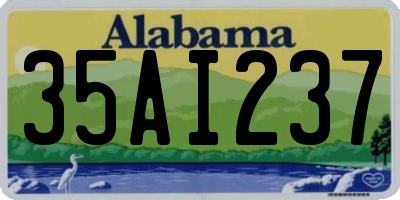 AL license plate 35AI237
