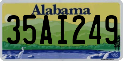 AL license plate 35AI249