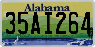 AL license plate 35AI264