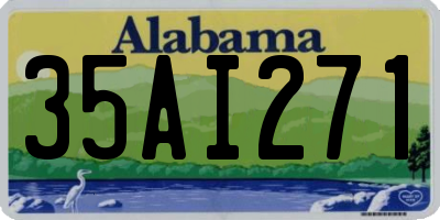 AL license plate 35AI271