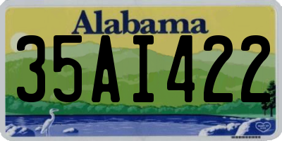 AL license plate 35AI422