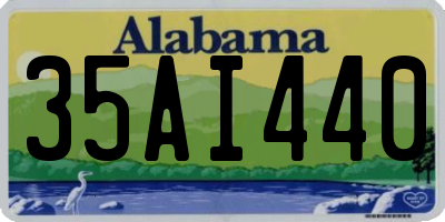 AL license plate 35AI440