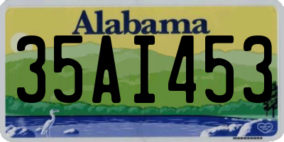 AL license plate 35AI453