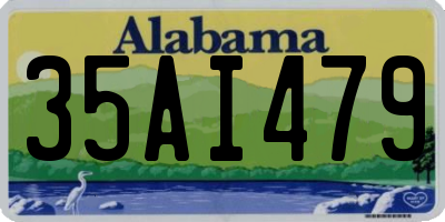 AL license plate 35AI479