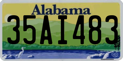 AL license plate 35AI483