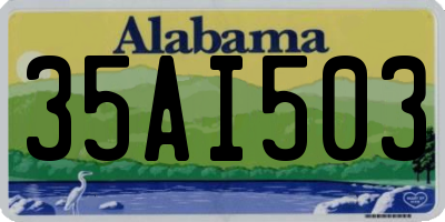 AL license plate 35AI503
