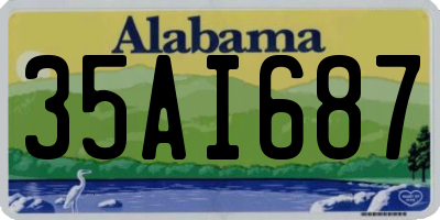 AL license plate 35AI687