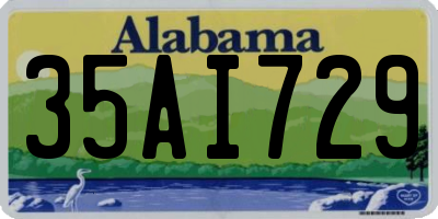 AL license plate 35AI729