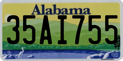 AL license plate 35AI755