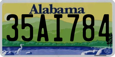 AL license plate 35AI784