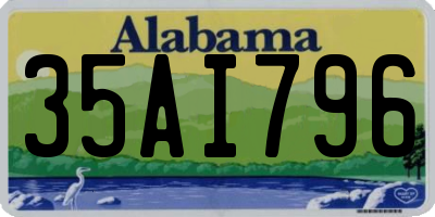 AL license plate 35AI796