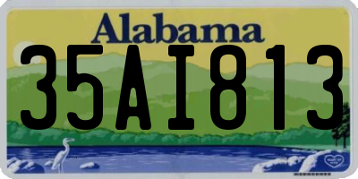 AL license plate 35AI813