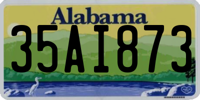 AL license plate 35AI873