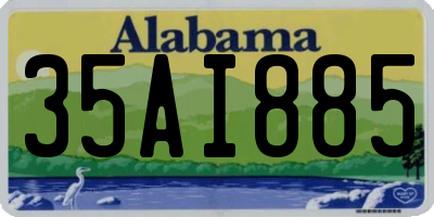 AL license plate 35AI885