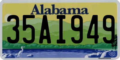 AL license plate 35AI949