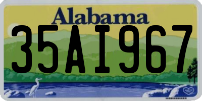 AL license plate 35AI967