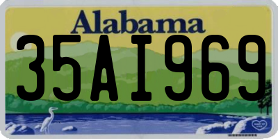 AL license plate 35AI969