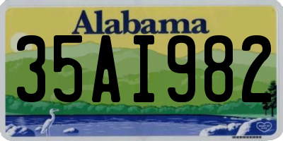 AL license plate 35AI982