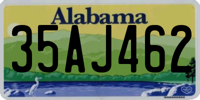 AL license plate 35AJ462