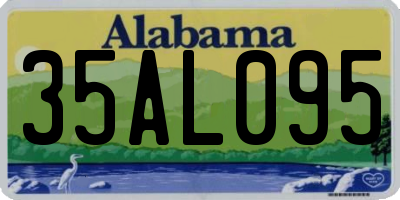 AL license plate 35AL095
