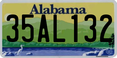 AL license plate 35AL132