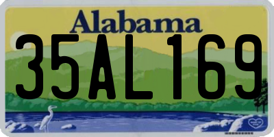 AL license plate 35AL169