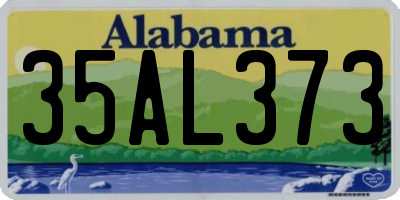AL license plate 35AL373